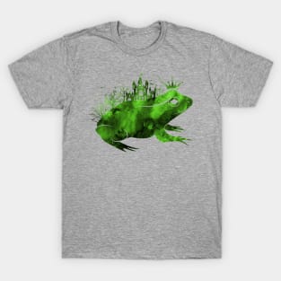 Fairy Tale Frog Prince Green T-Shirt